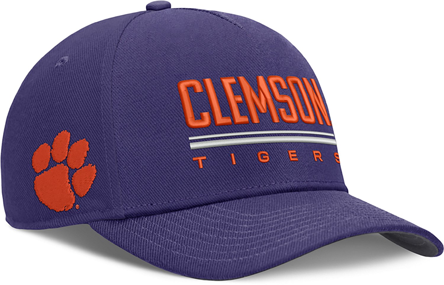 Nike Clemson University Sideline Practice Structured Cap - view number 3