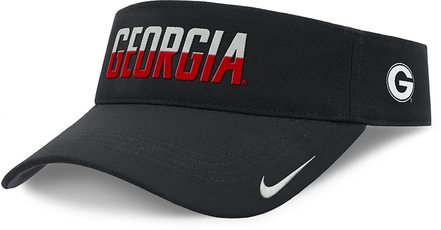 Nike University of Georgia Sideline Practice Ace Visor