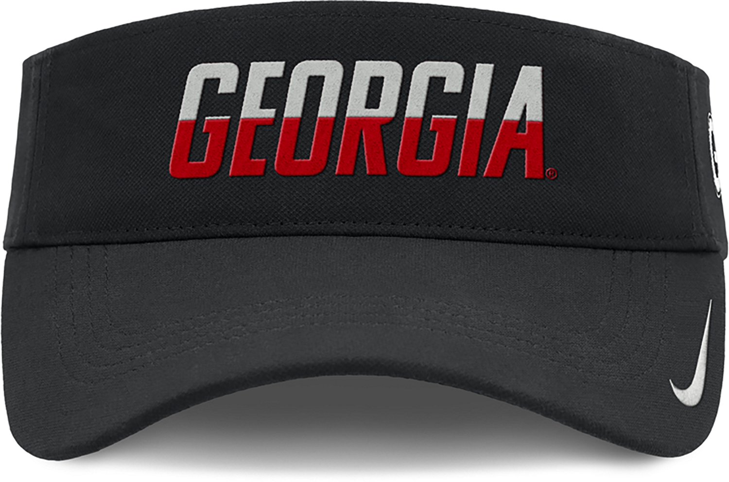 Nike University of Georgia Sideline Practice Ace Visor - view number 2