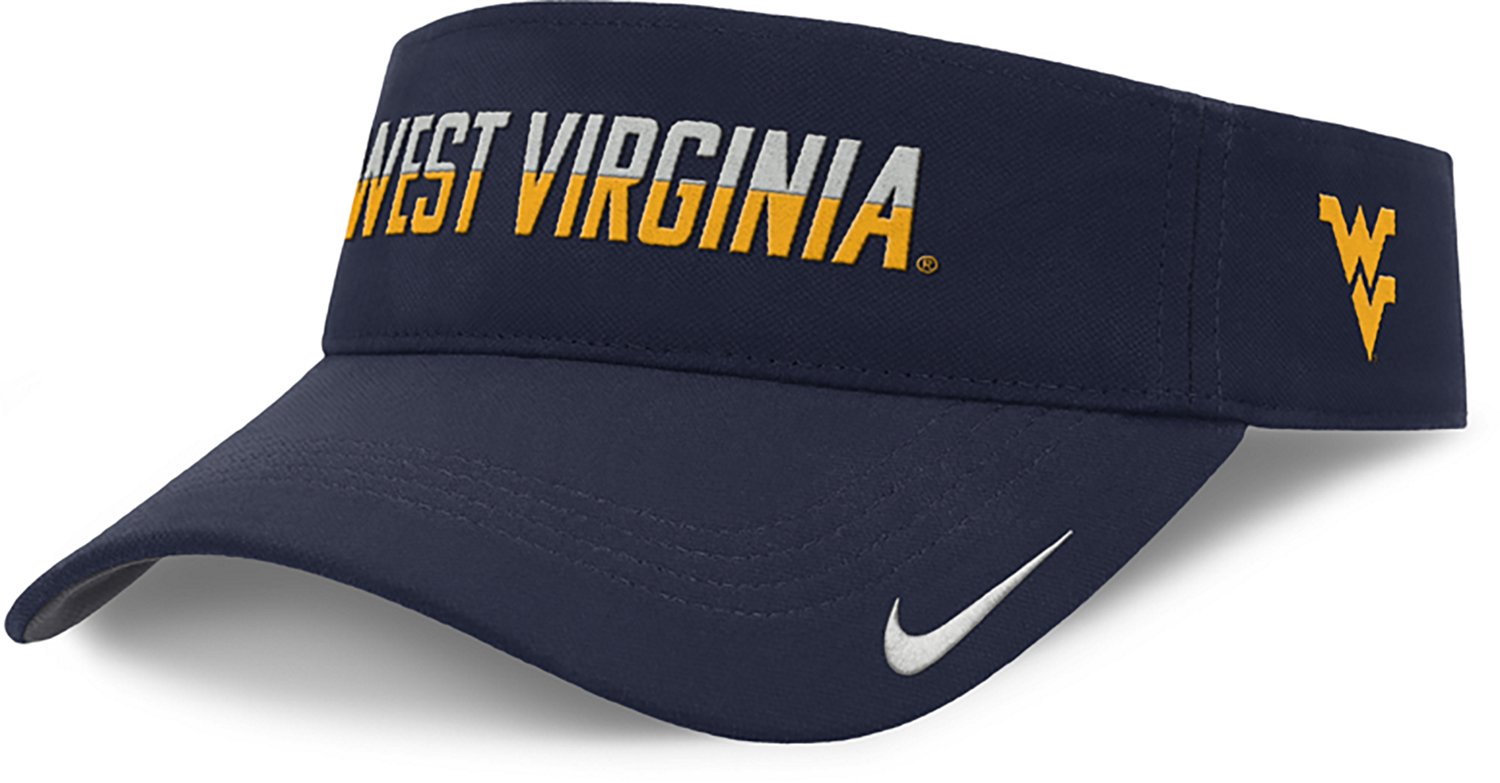 Nike West Virginia University Sideline Practice Ace Visor