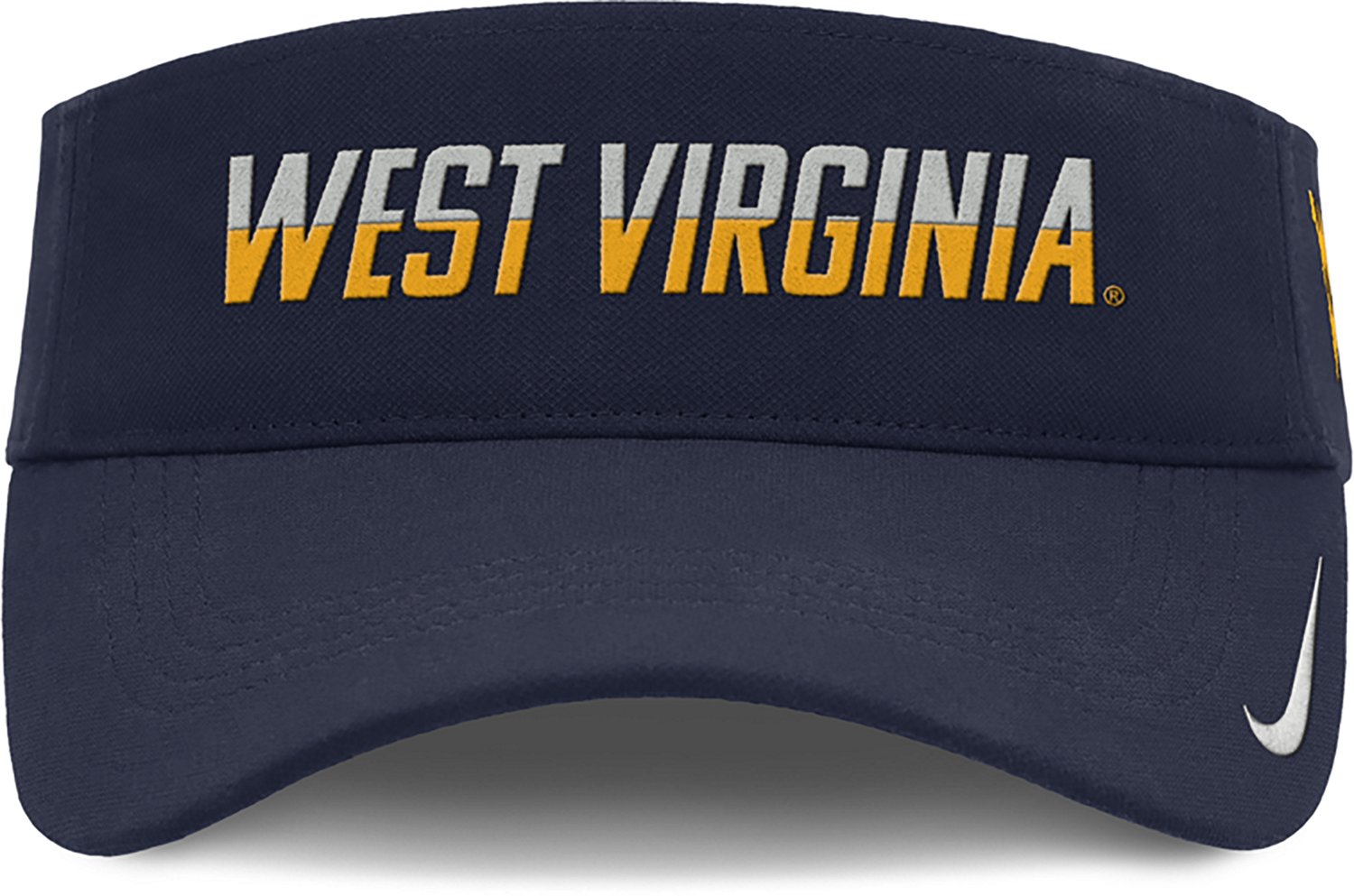 Nike West Virginia University Sideline Practice Ace Visor