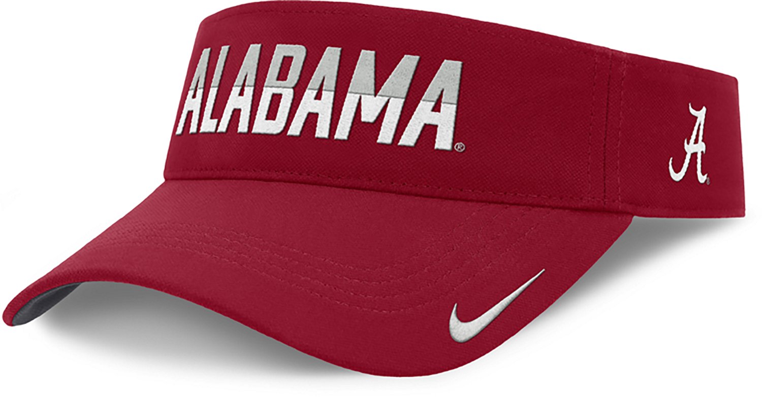 Nike University of Alabama Sideline Practice Ace Visor