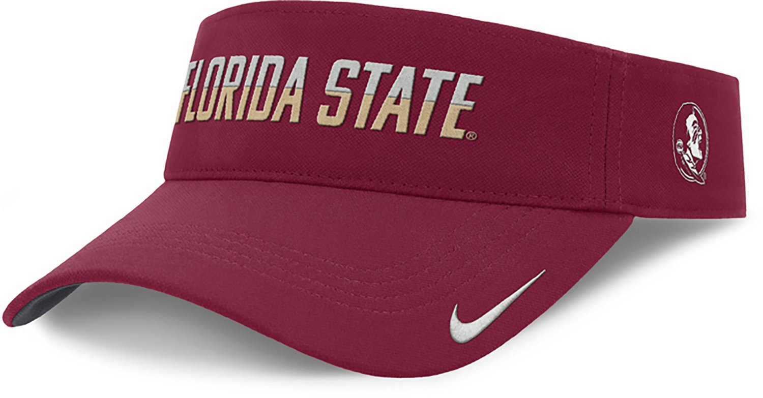 Nike Florida State University Sideline Practice Ace Visor