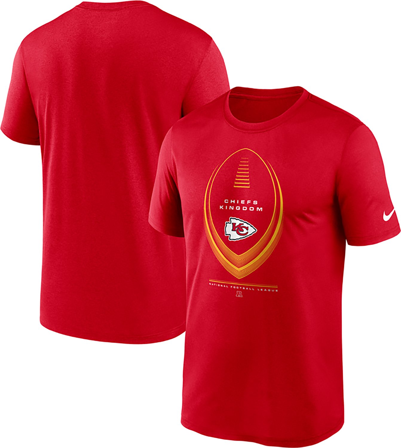 Nike Kansas City Chiefs Icon Legend Graphic T-shirt - view number 3
