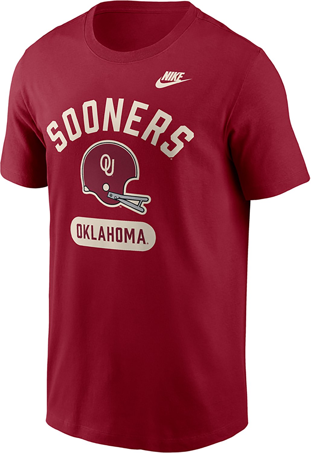 Nike University of Oklahoma Football Helmet Legacy Graphic T-shirt