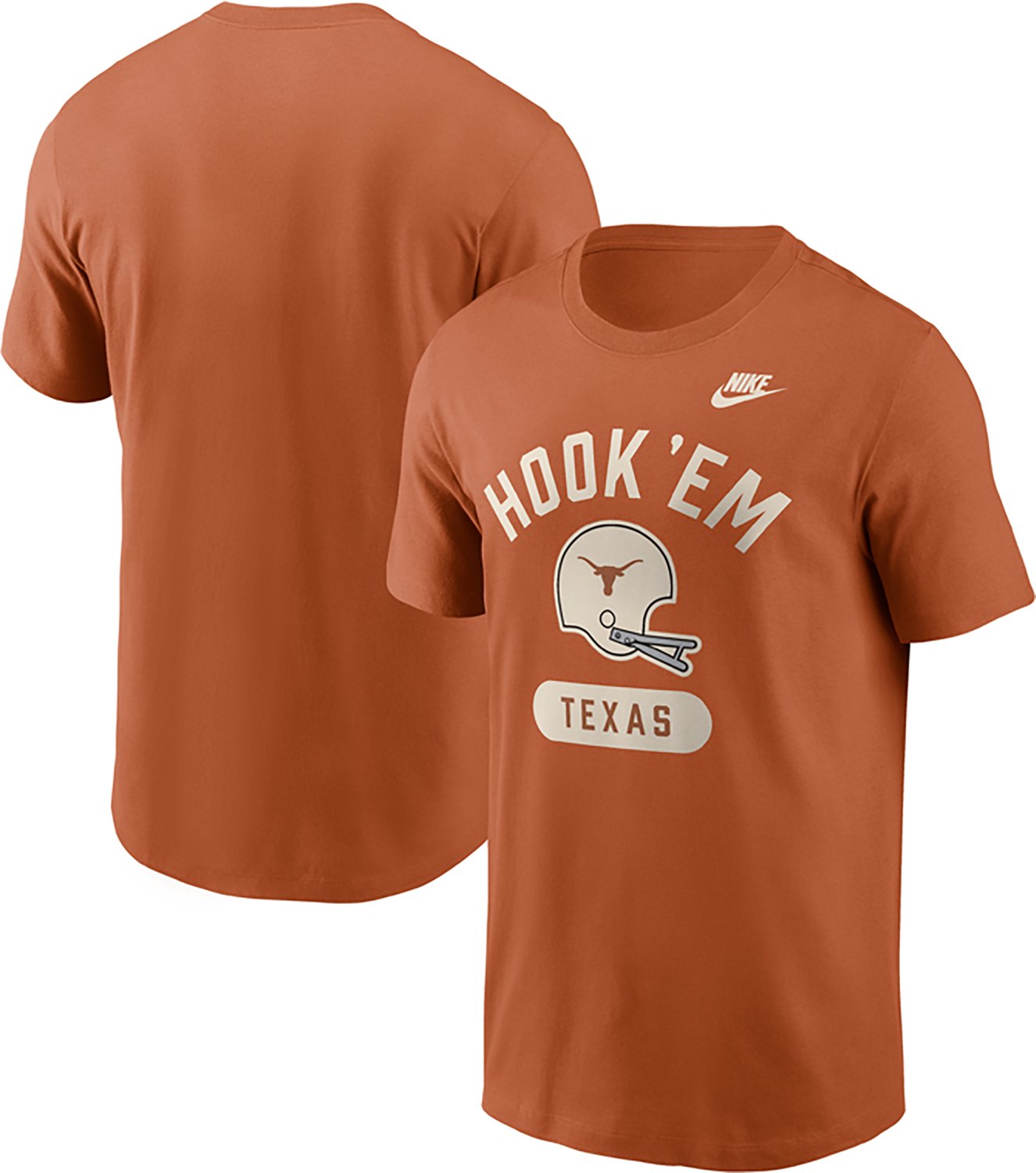 Nike University of Texas Football Helmet Legacy Graphic T-shirt - view number 3
