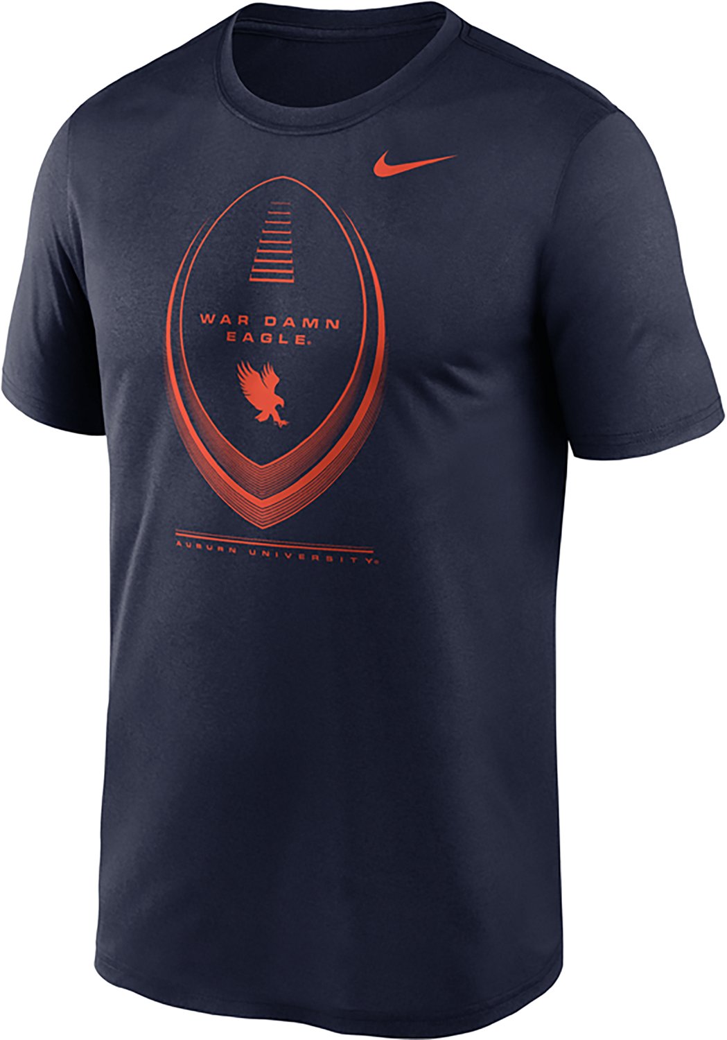 Nike Auburn University Football Icon Legend Graphic T-shirt