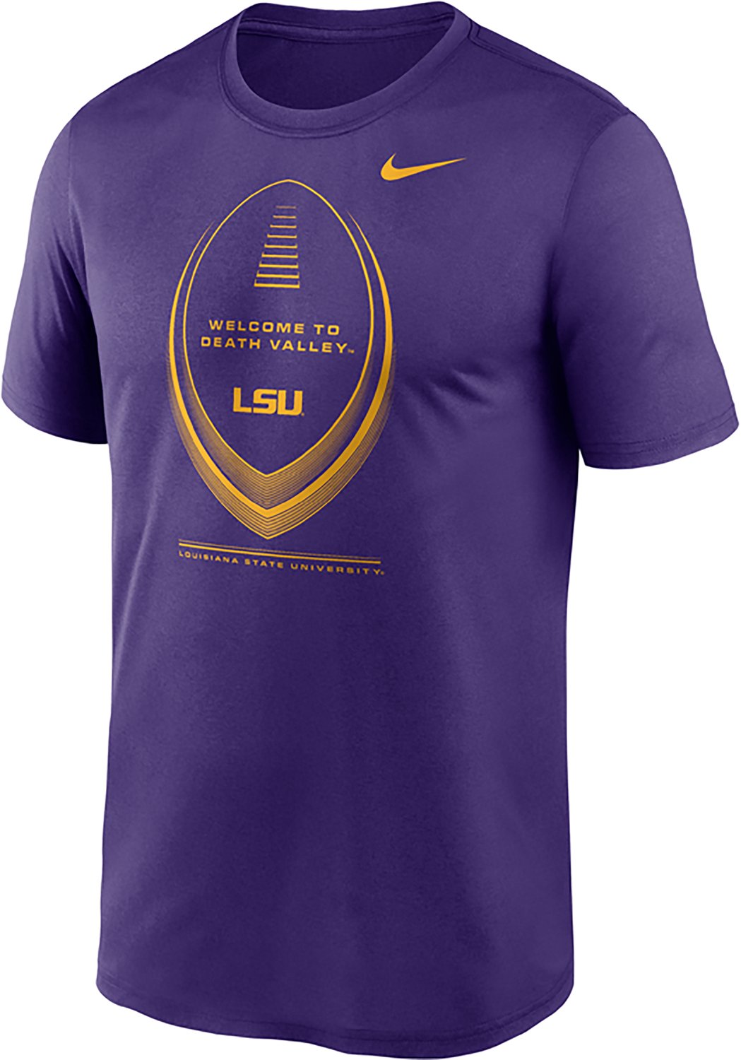 Nike Louisiana State University Football Icon Legend Graphic T-shirt
