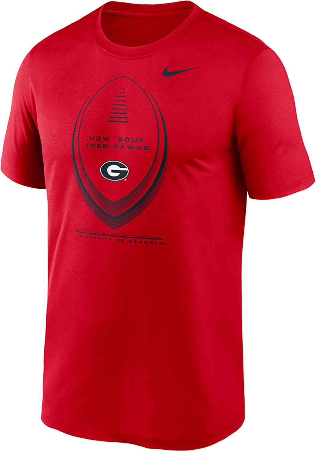 Nike University of Georgia Football Icon Legend Graphic T-shirt
