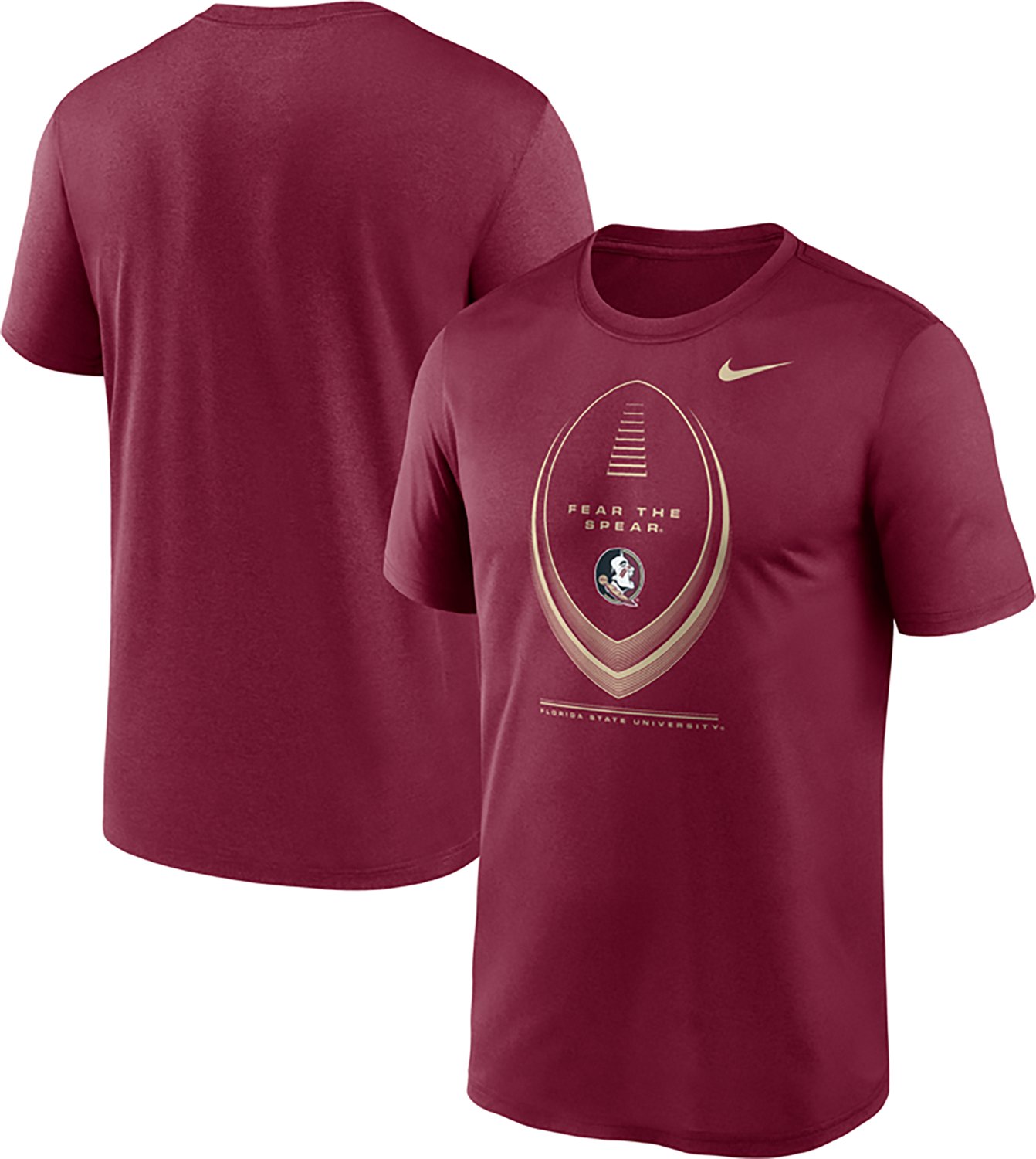 Nike Florida State University Football Icon Legend Graphic T-shirt - view number 3