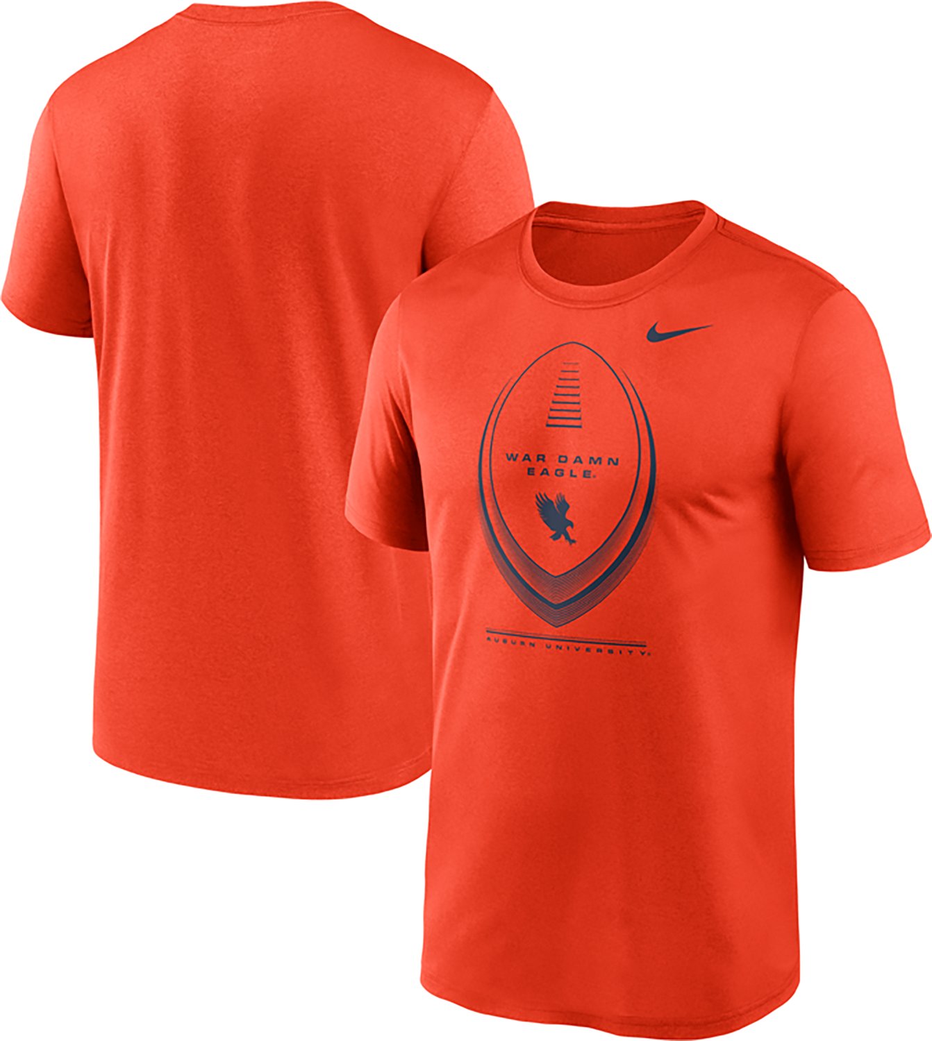 Nike Auburn University Football Icon Legend Graphic T-shirt - view number 3