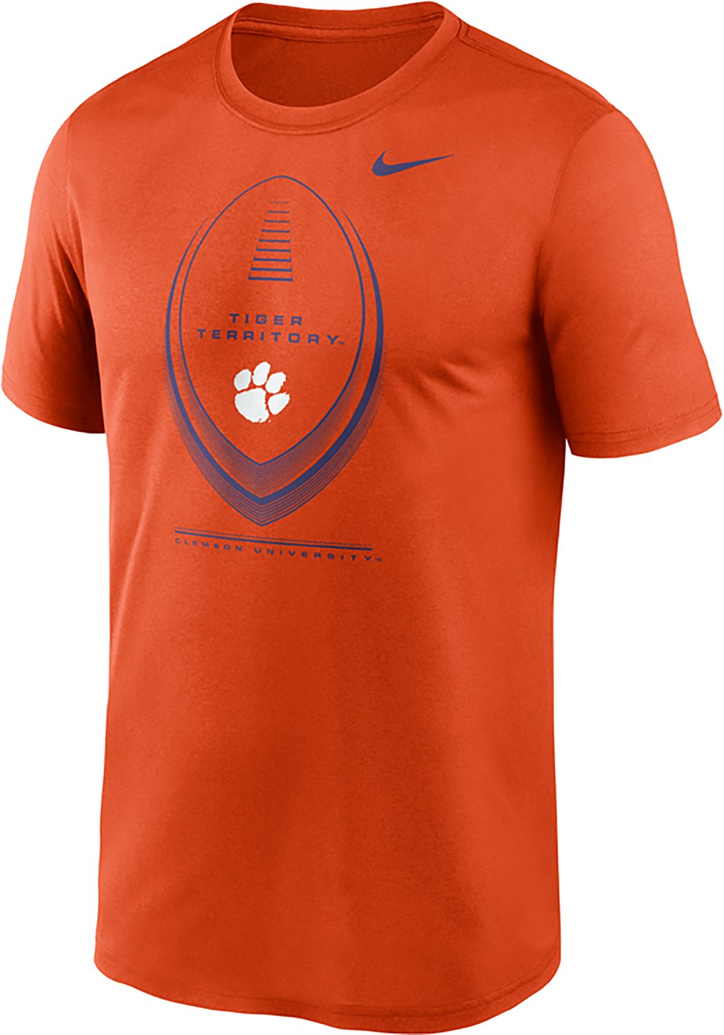 Nike Clemson University Football Icon Legend Graphic T-shirt