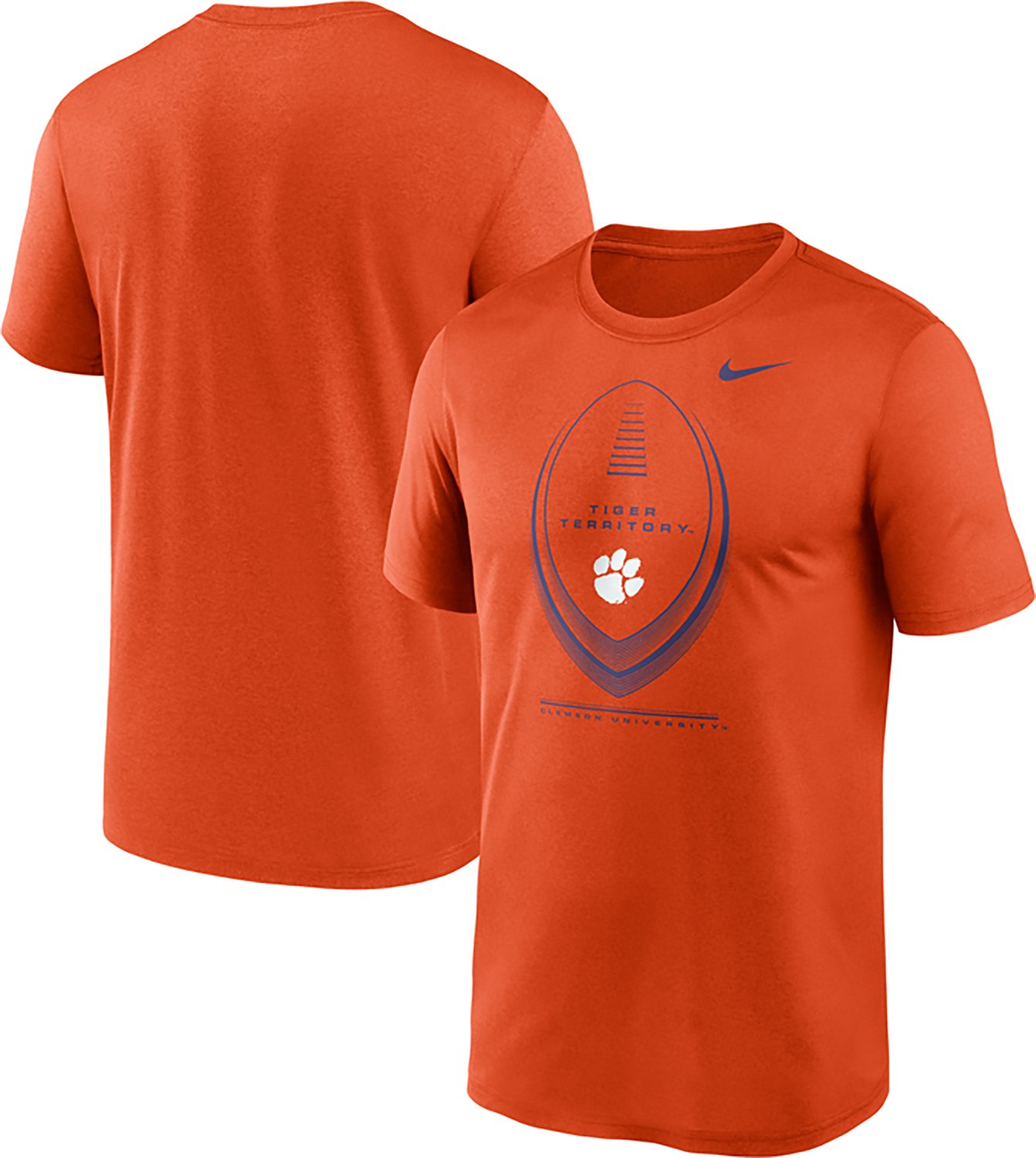 Nike Clemson University Football Icon Legend Graphic T-shirt - view number 3