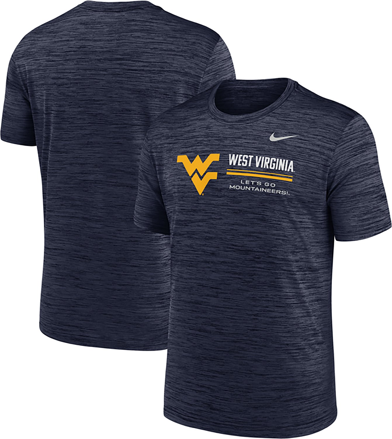 Nike West Virginia University School Dri-FIT Velocity Graphic T-shirt - view number 3