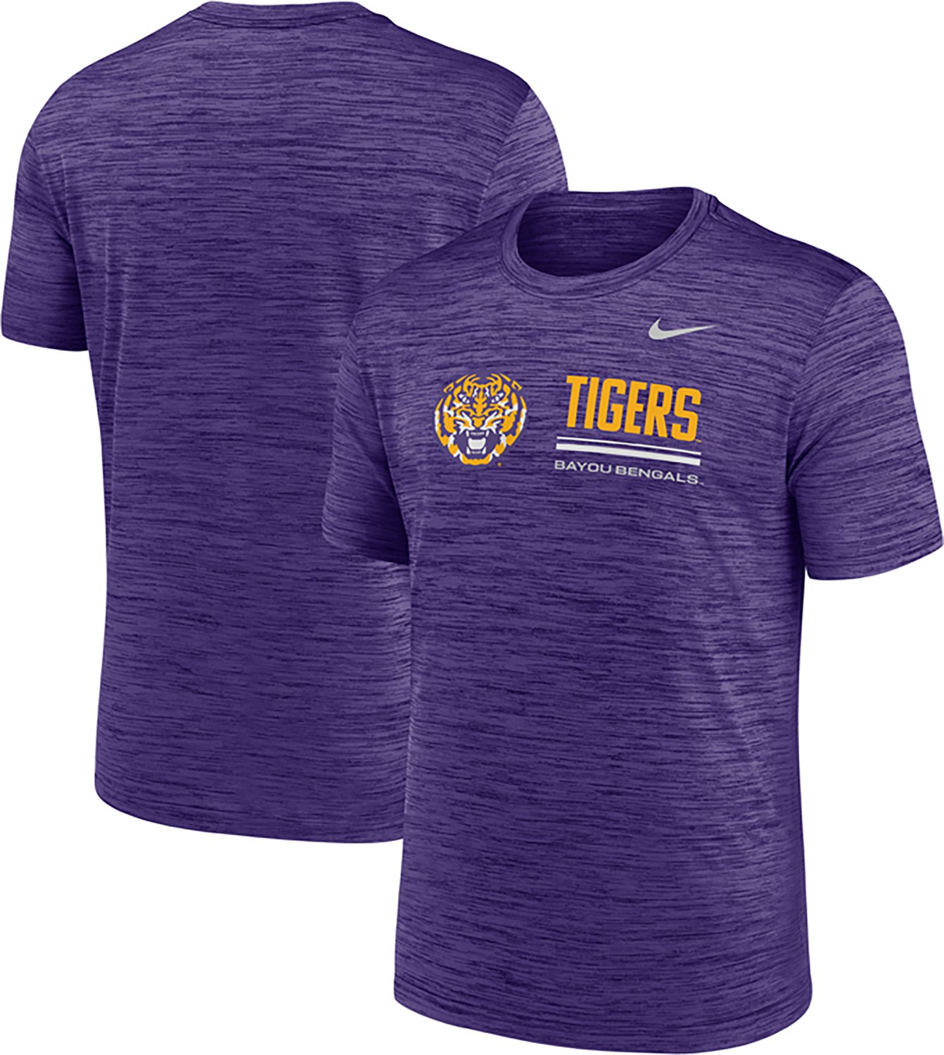 Nike Louisiana State University School Dri-Fit Velocity Graphic T-shirt - view number 3