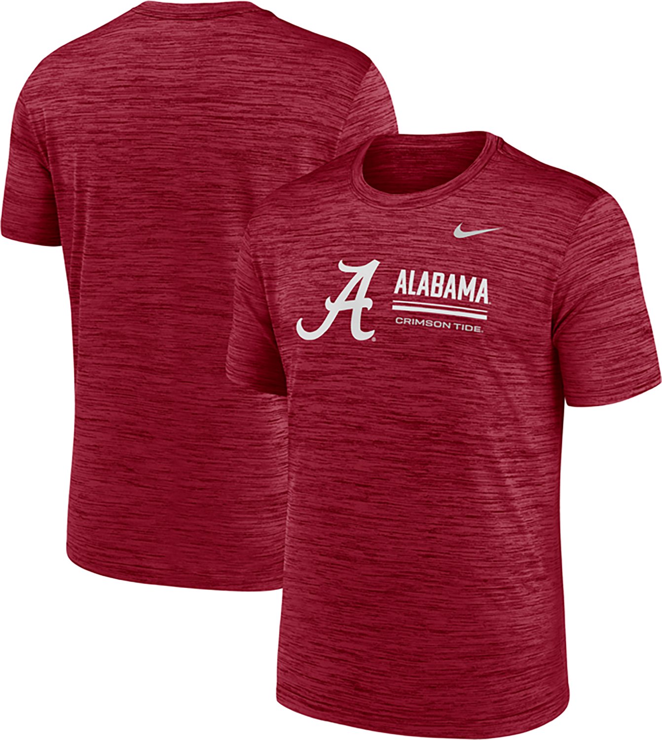 Nike University of Alabama School Dri-FIT Velocity Graphic T-shirt - view number 3