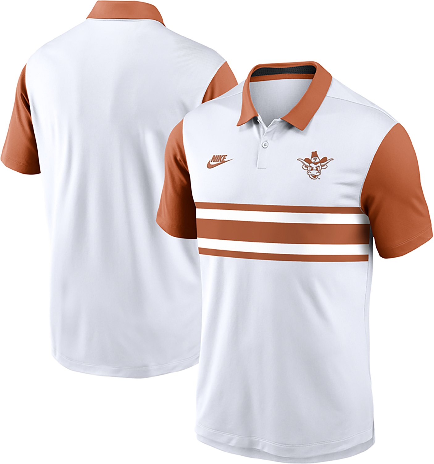 Nike University of Texas Legacy Logo Vapor Polo Shirt - view number 3