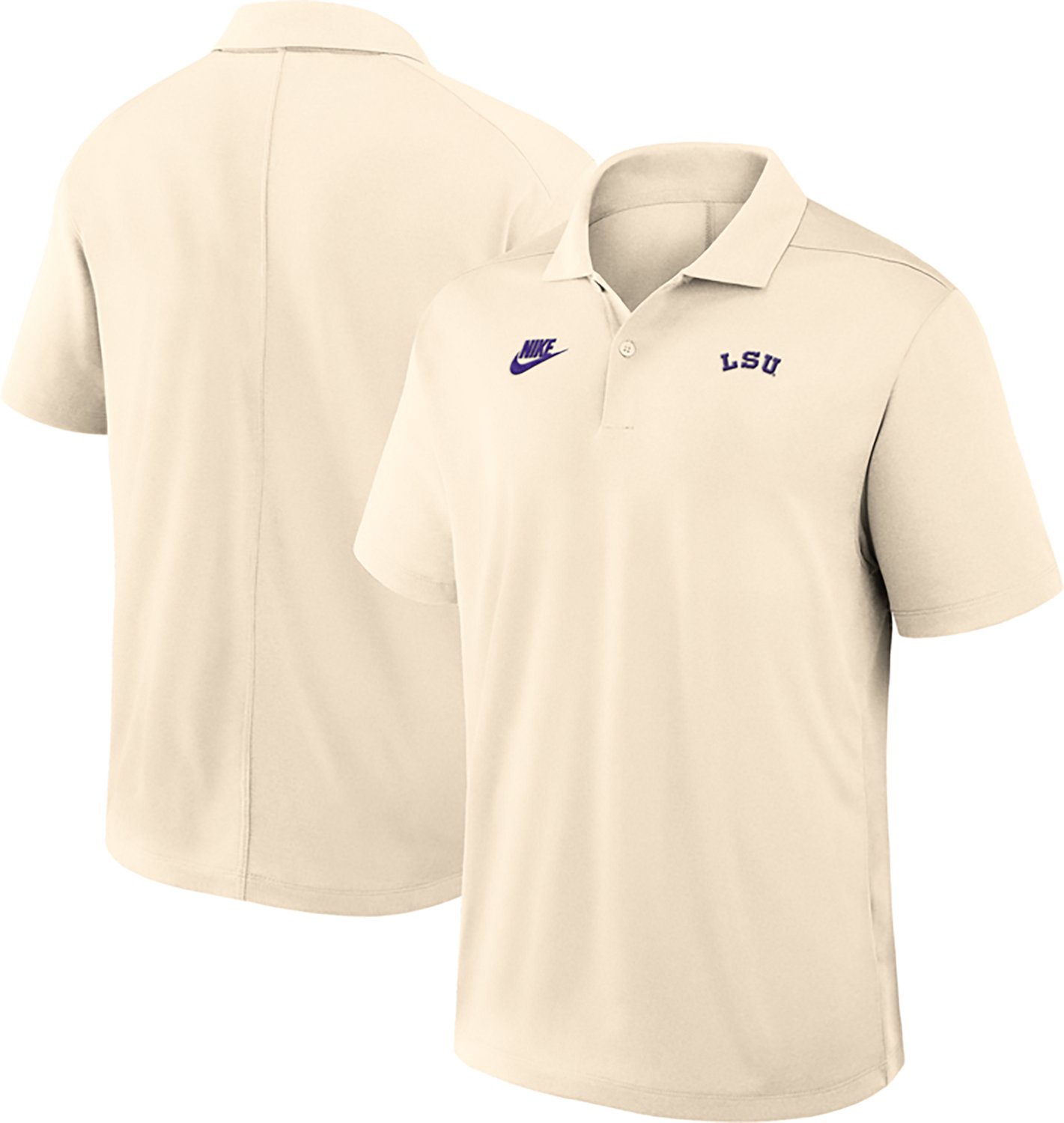 Nike Louisiana State University Victory Plus Heathered Legacy Polo Shirt - view number 3