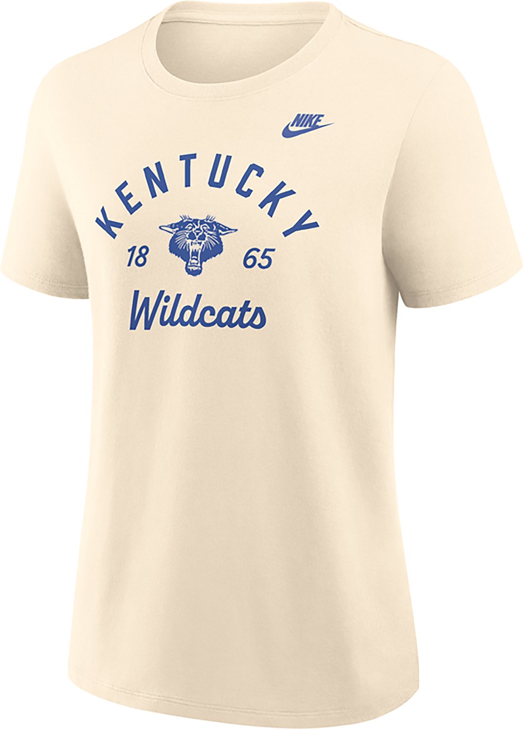 Nike Women's University of Kentucky Team Name Arch Over Vault Logo Legacy Graphic T-shirt