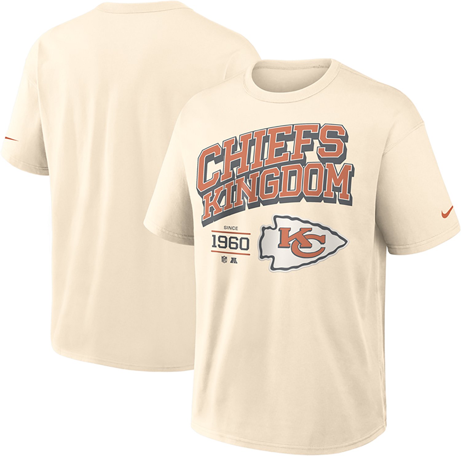 Nike Kansas City Chiefs Vintage Mod Max 90 Graphic T-shirt - view number 3
