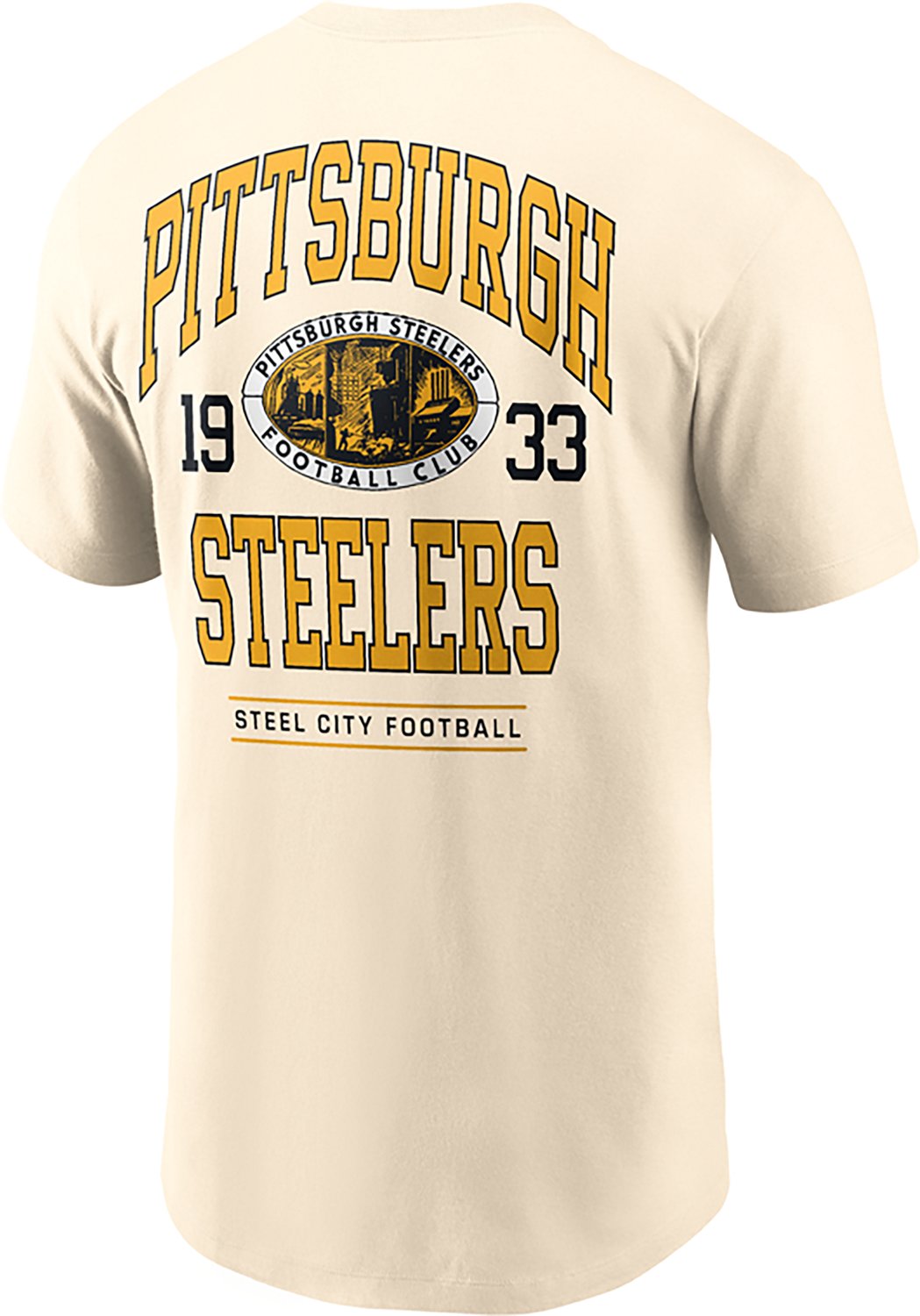Nike Pittsburgh Steelers Vintage Mod Essential Logo Graphic T-shirt - view number 2