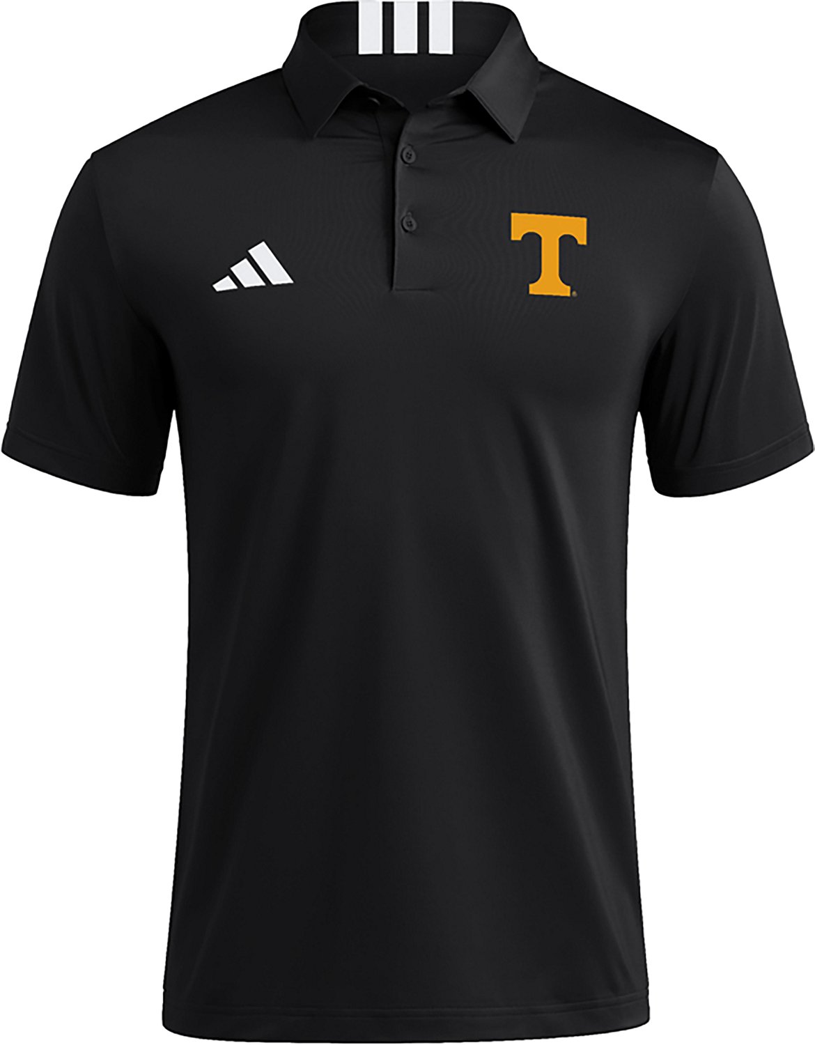 adidas Men’s Tennessee Volunteers 3‑Stripes Short Sleeve Polo