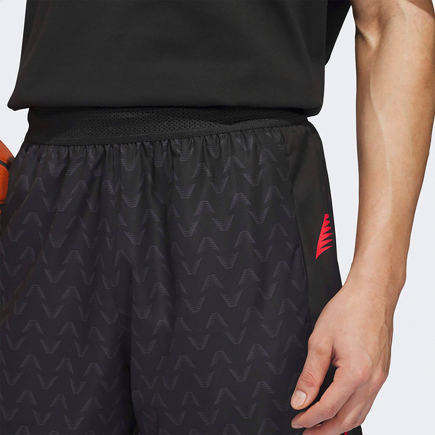 adidas Men's Anthony Edwards Crazy Light Shorts 5 in - view number 4