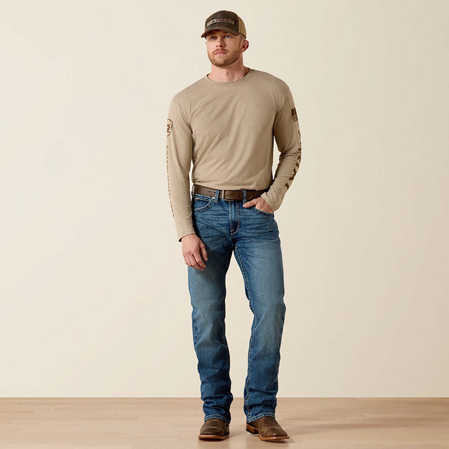 Ariat Men's M2 Relaxed Stirling Stretch Boot Cut Jeans - view number 6