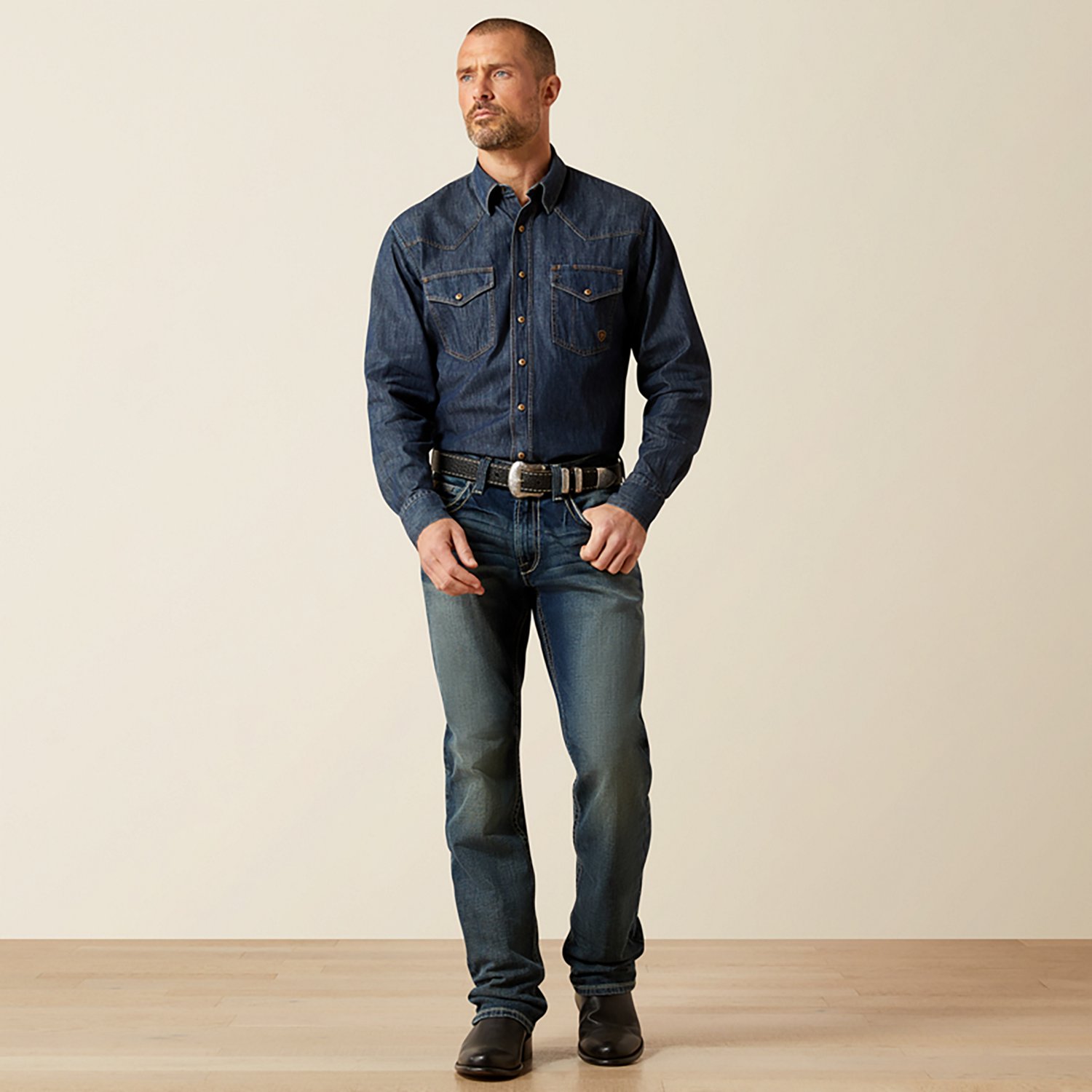 Ariat Men's M5 Slim Deadrun Stackable Straight Leg Jeans - view number 2