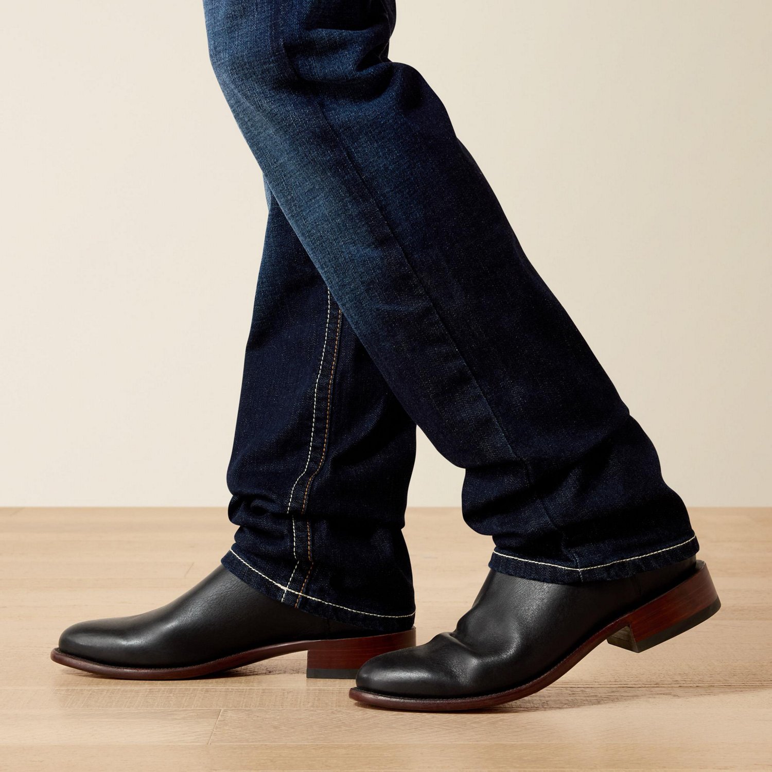 Ariat Men's M7 Rocker Stretch Stirling Stackable Straight Leg Jeans - view number 4