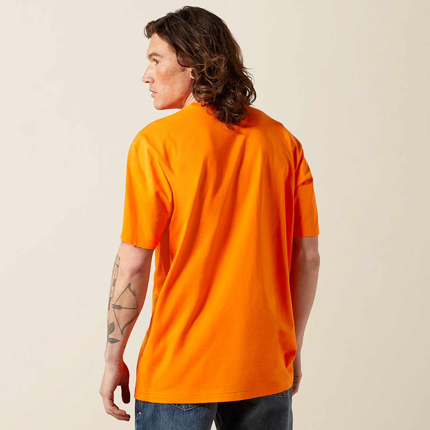 Ariat Men's Rebar Cotton Strong Standard Pocket T‑shirt - view number 2