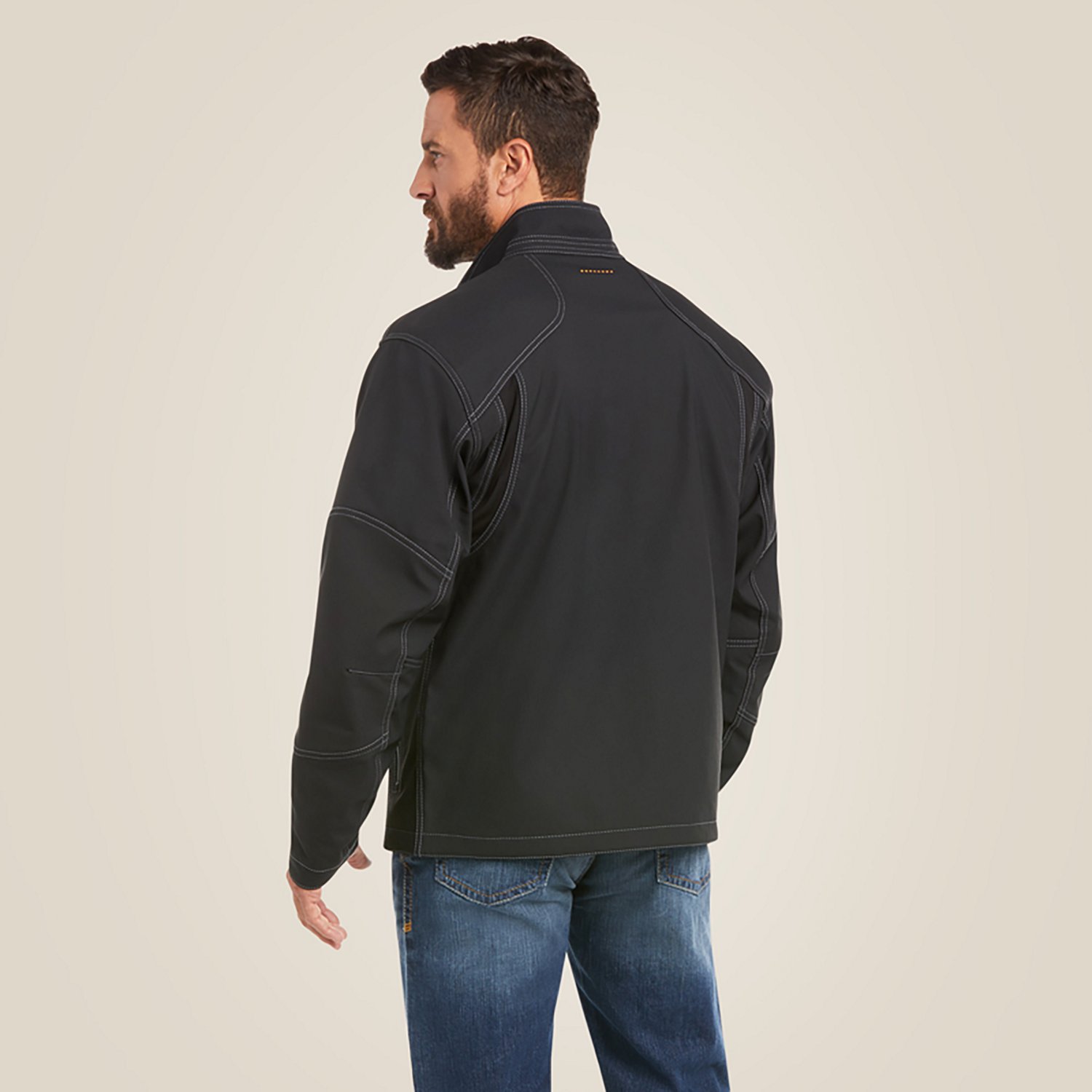 Ariat Men's Rebar Stretch Canvas Softshell Jacket - view number 2
