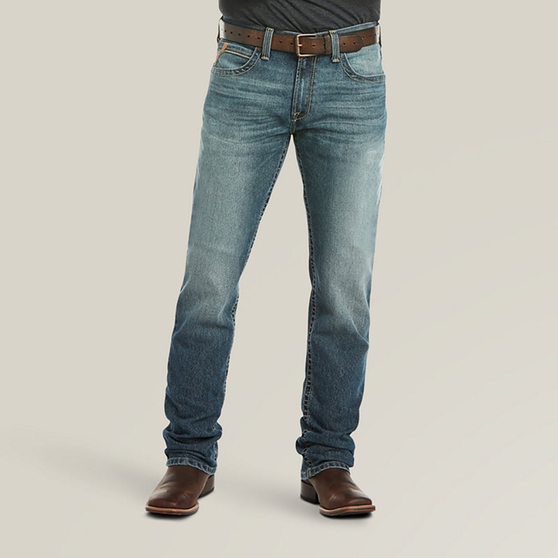 Men's M2 Traditional Relaxed Grayson Boot Cut Jeans in Fargo Cotton/Spandex, Size: 36 X 38 by Ariat