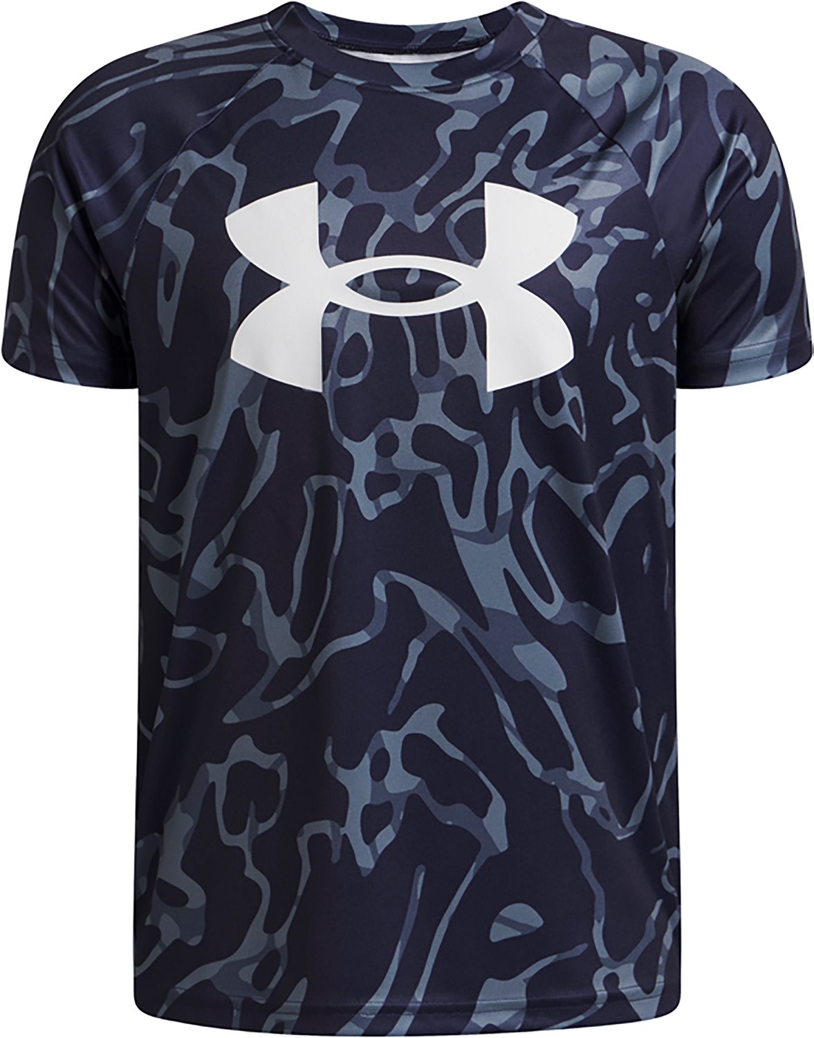 Under Armour Boys' UA Tech Printed Short Sleeve T-shirt