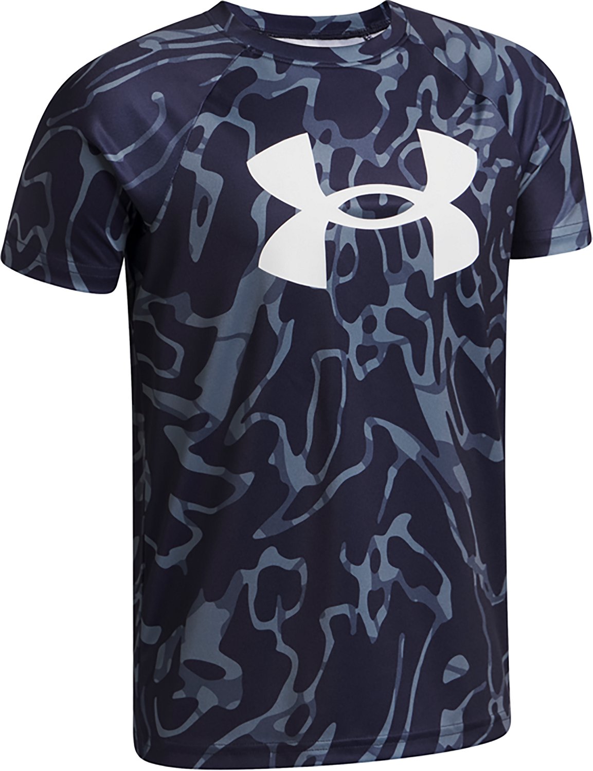 Under Armour Boys' UA Tech Printed Short Sleeve T-shirt                                                                          - view number 3