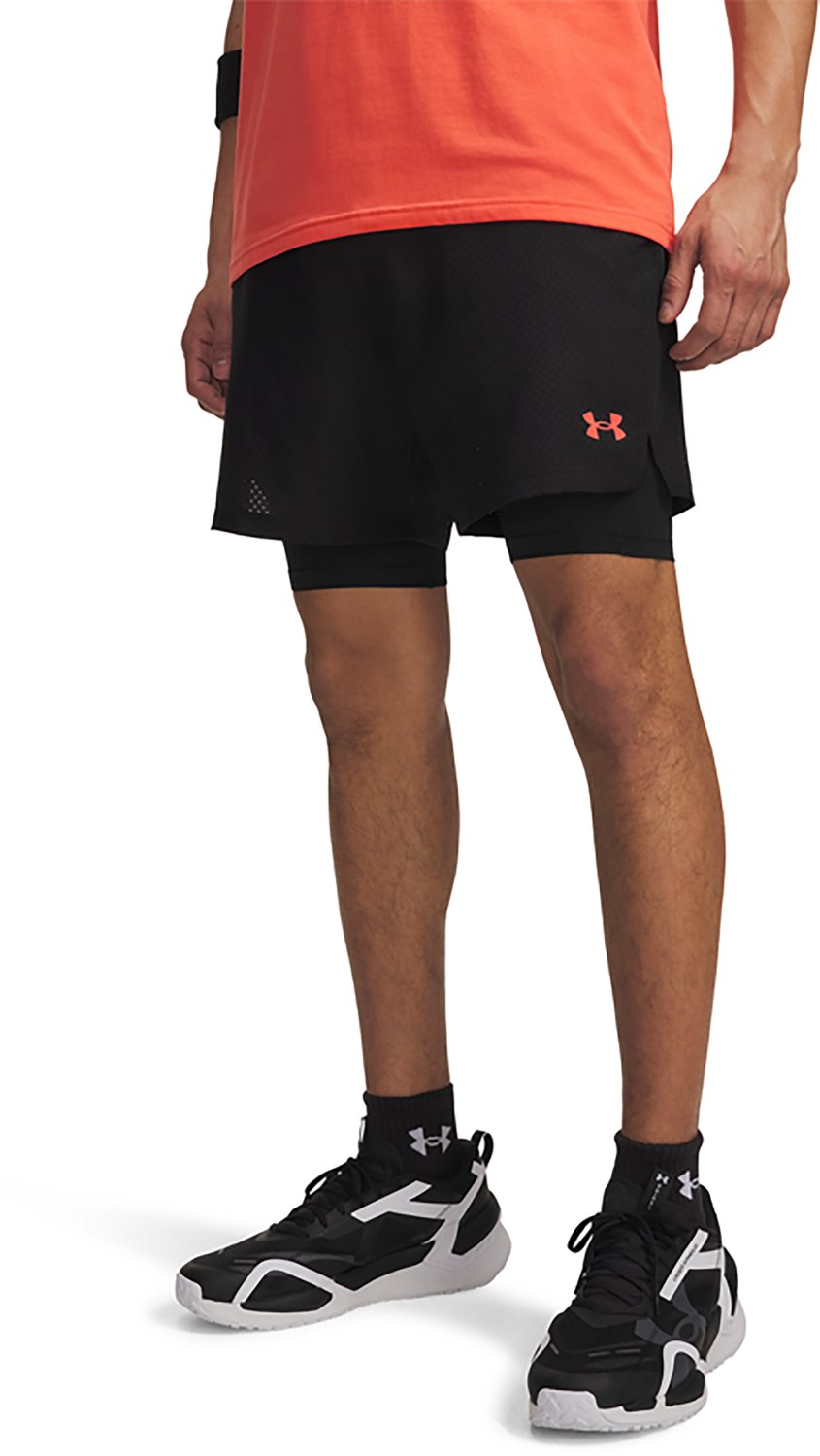 Under Armour Men's Vanish Woven 2.0 2 in 1 Shorts 6 in