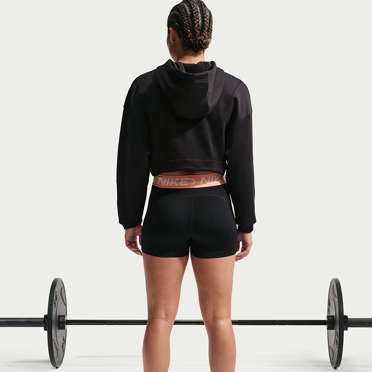 Nike Women's Nike Pro Dri-FIT Mid-Rise Biker Shorts 3 in. - view number 2