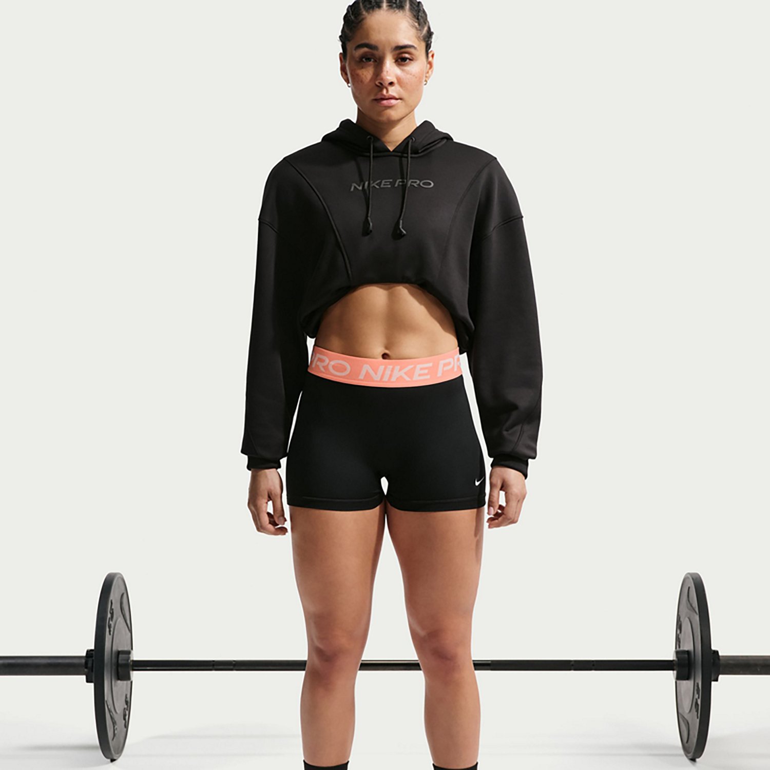 Nike Women's Nike Pro Dri-FIT Mid-Rise Biker Shorts 3 in. - view number 3