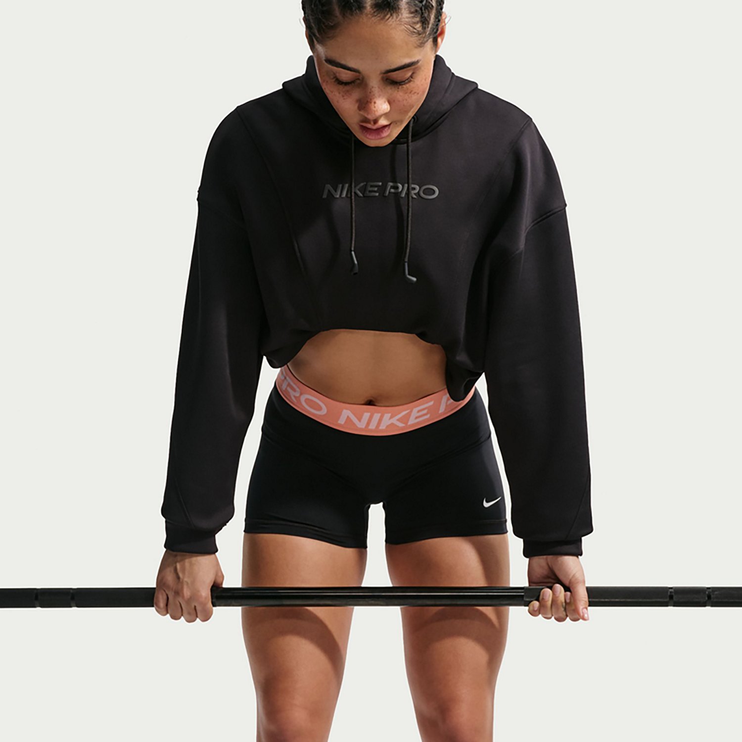 Nike Women's Nike Pro Dri-FIT Mid-Rise Biker Shorts 3 in. - view number 4