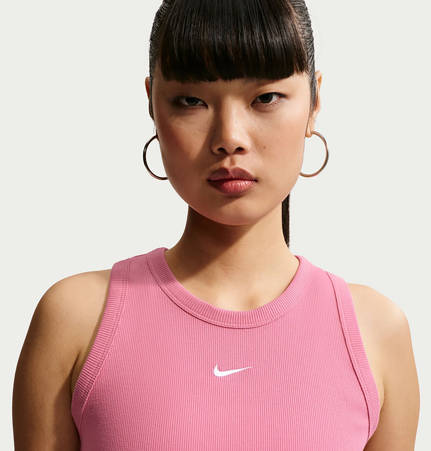 Nike Women's Nike Sportswear Rib Tight Tank Top - view number 3