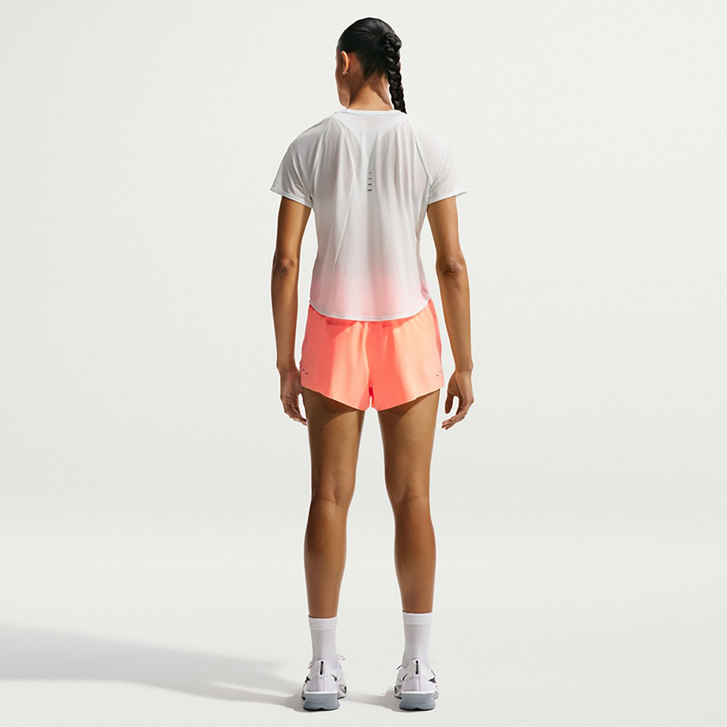 Nike Women's Swift Breathe Dri-FIT Mid-Rise Brief-Lined Running Shorts 2.5 in - view number 2