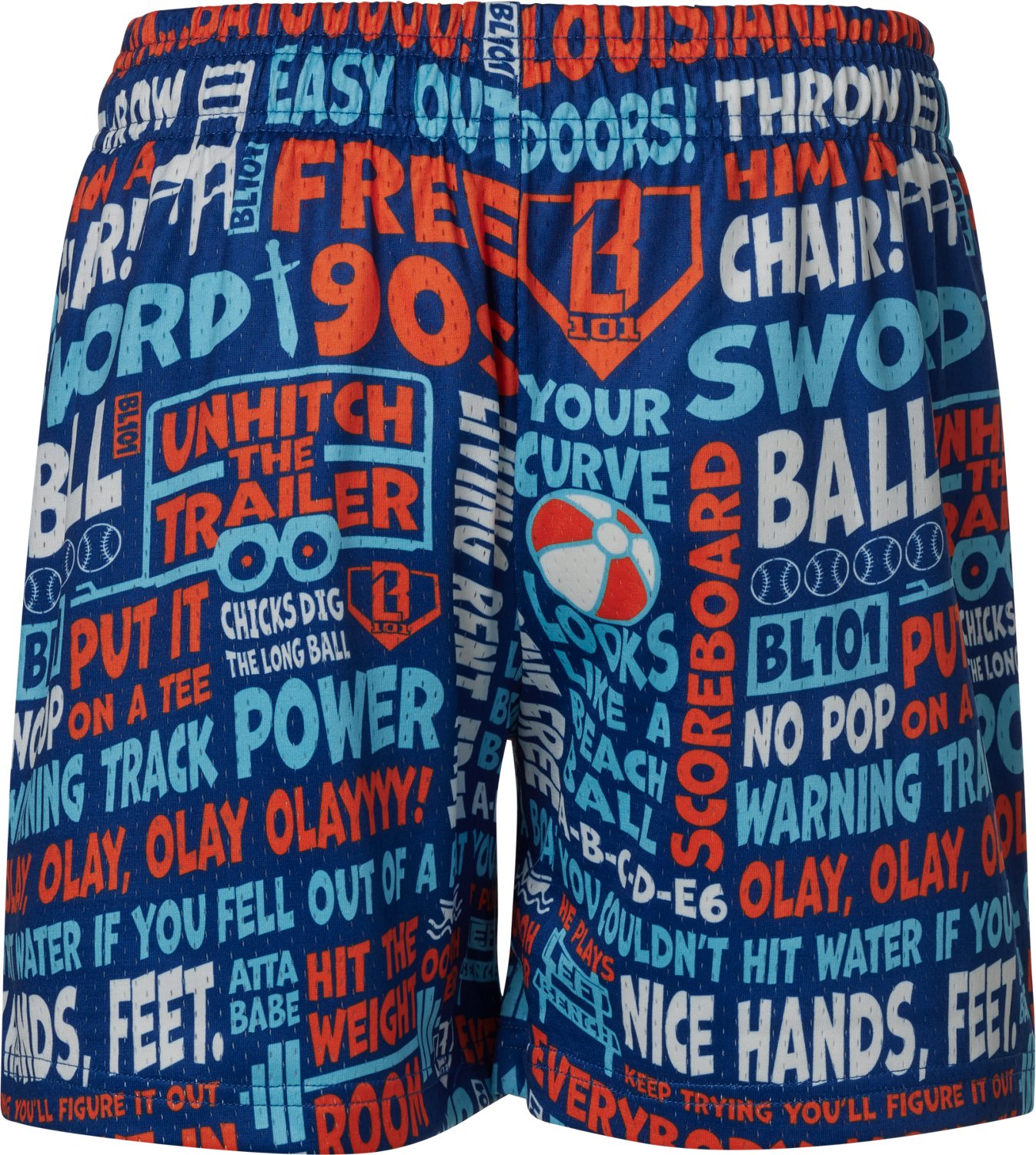 Baseball Lifestyle 101 Youth Trash Talk Shorts - view number 2