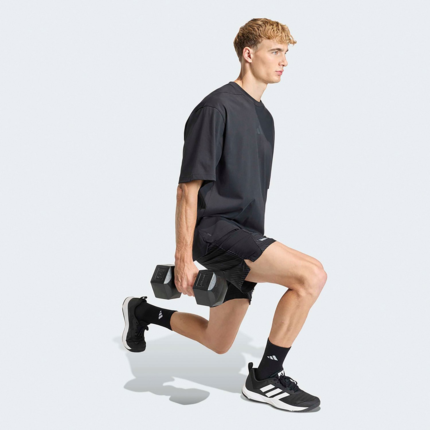 adidas Men's Tech Intensity AOP Shorts 5 in - view number 5