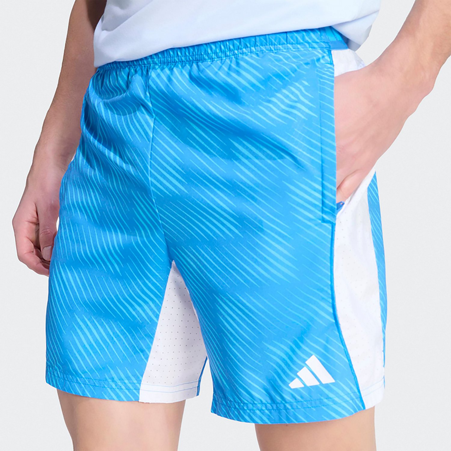 adidas Men's Tech Intensity AOP Shorts 5 in - view number 3