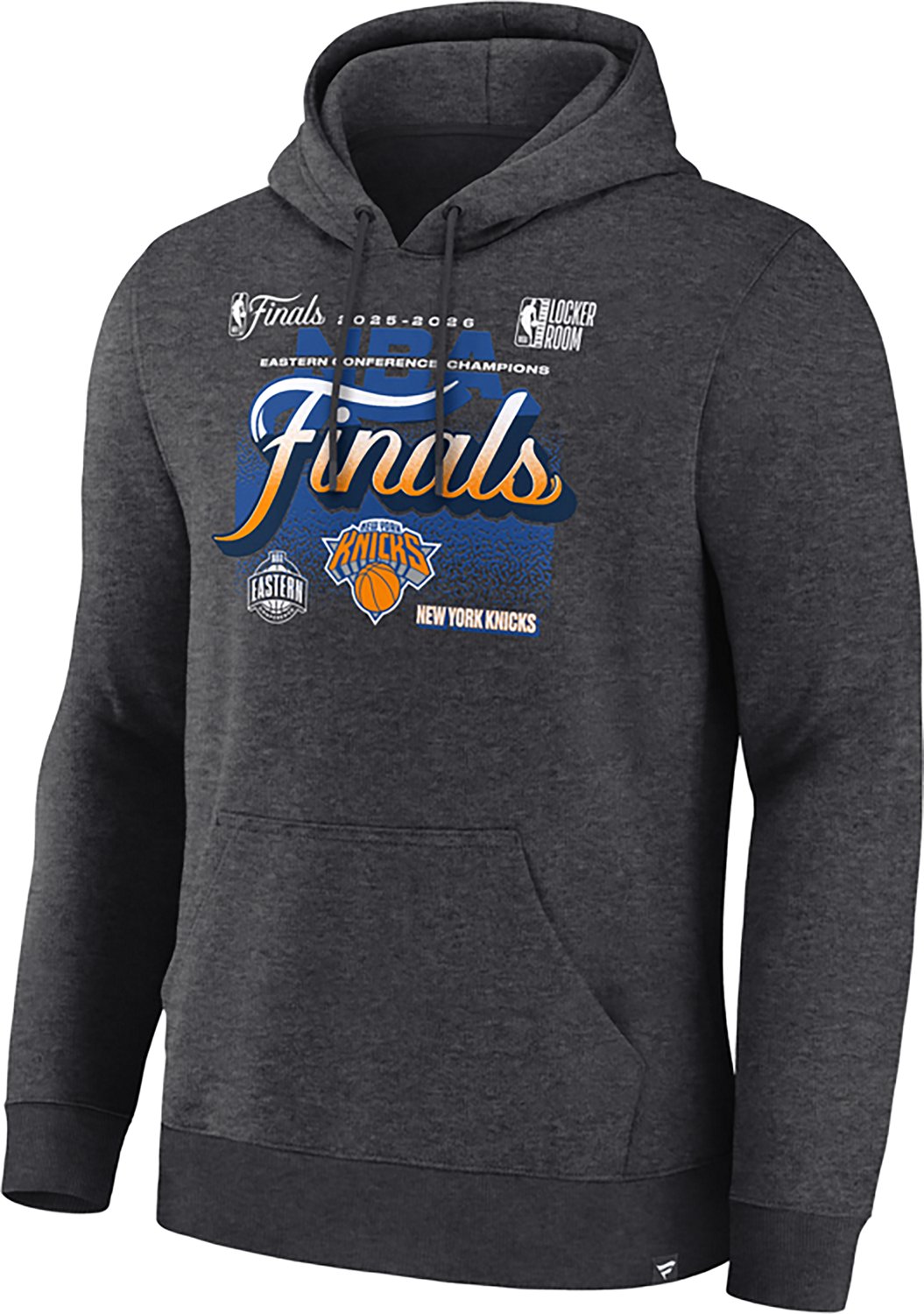 Fanatics Men's New York Knicks 2026 NBA Conference Champions Locker Room Pullover Fleece Hoodie - view number 2