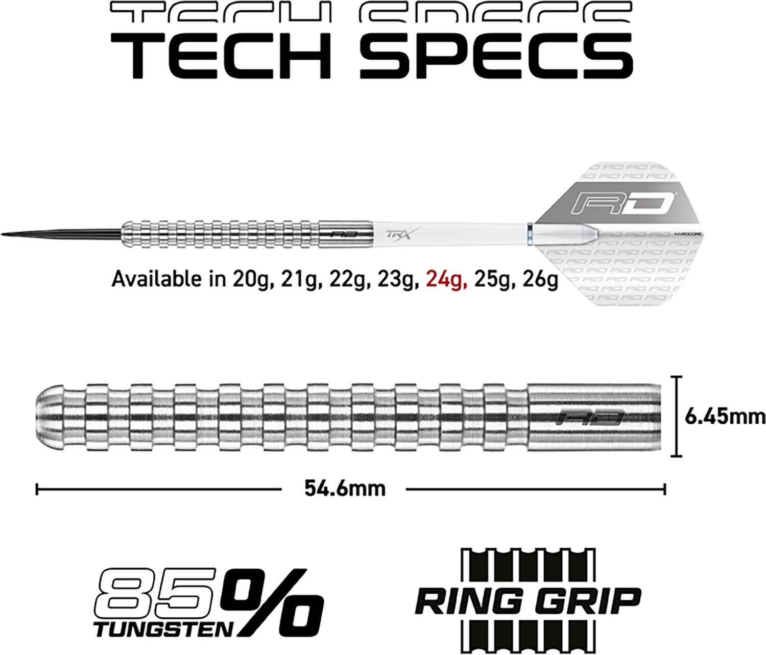 Red Dragon Javelin 24 g Darts - view number 3