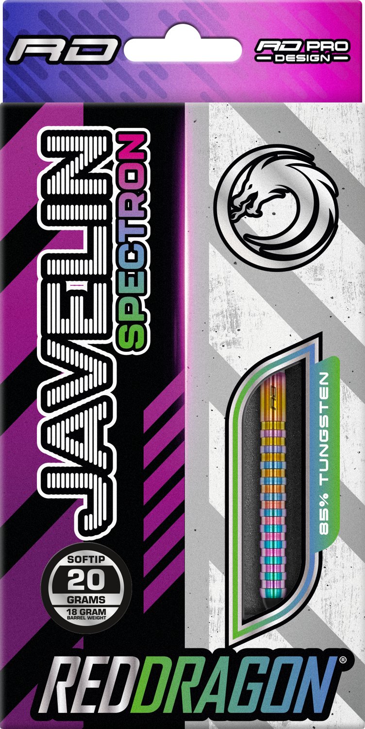 Red Dragon Javelin Spectron 20 g Soft Tip Darts - view number 4