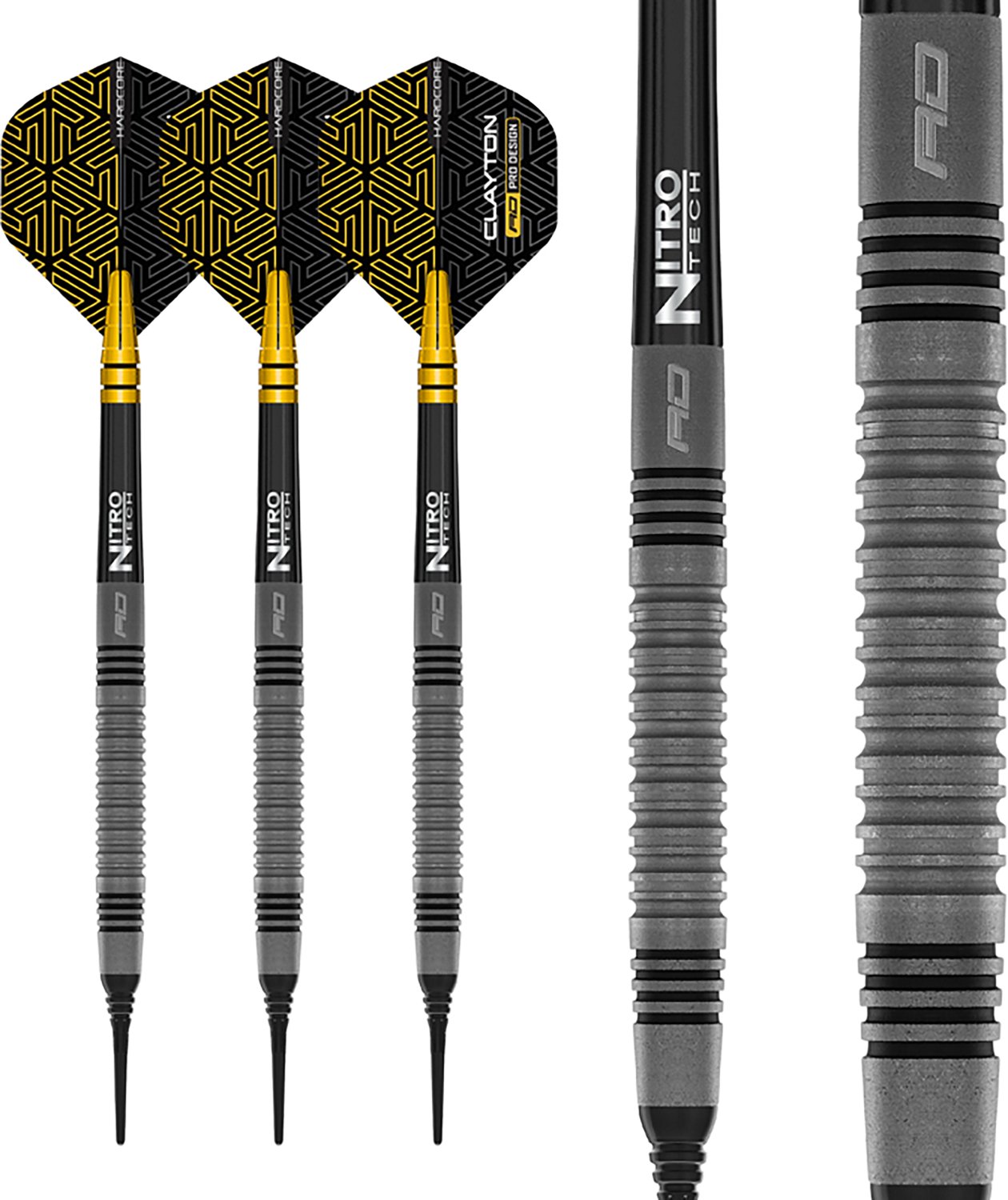 Red Dragon Jonny Clayton Oxide Edition 20g Darts Set - view number 4