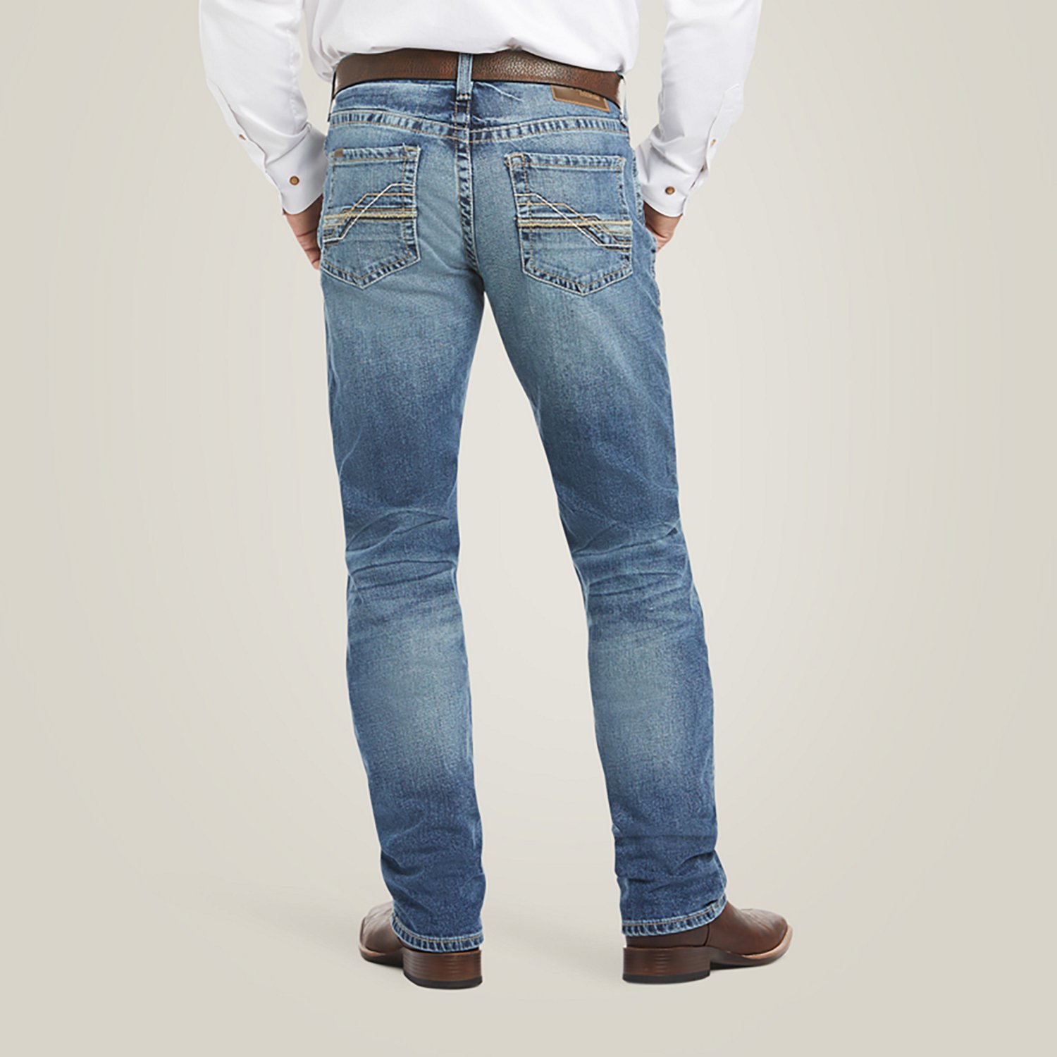 Ariat Men's M4 Low Rise Stretch Shoreway Stackable Straight Leg Jean - view number 2
