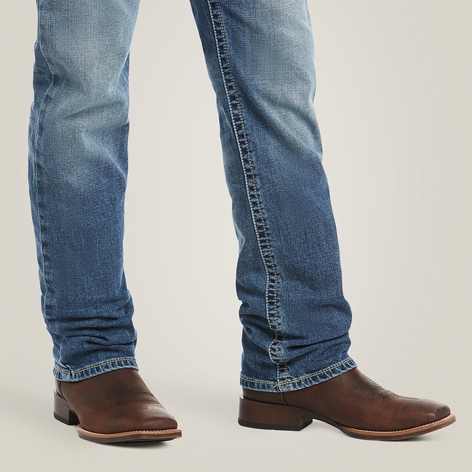 Ariat Men's M4 Low Rise Stretch Shoreway Stackable Straight Leg Jean - view number 3